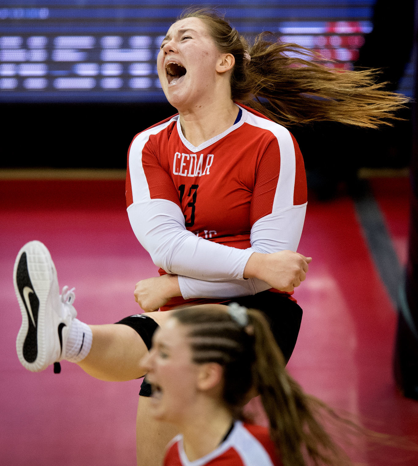 Blue Hill vs. Hartington CC, Class C-2 State Volleyball Championship, 11.10.18